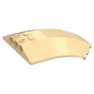 Windscreen 8 x 6 x 2 Curved, Tan