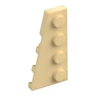 Wedge Plate 4 x 2 Left, Tan