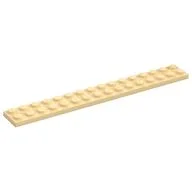 Plate 2 x 16, Tan