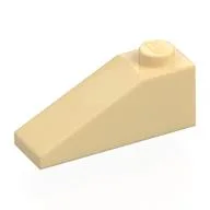 Brick Sloped 33° 3 x 1, Tan