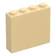 Brick 1 x 4 x 3, Tan