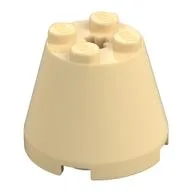 Cone 3 x 3 x 2, Tan