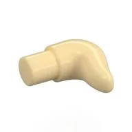 Animal Body Part, Horn (Cattle), Tan