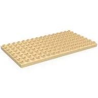 Duplo Plate 8 x 16, Tan