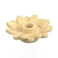 Plant, Sunflower 2 x 2 with 16 Petals, Tan