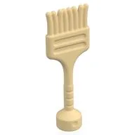 Duplo Equipment, Broom / Brush, Long Bristles, Tan