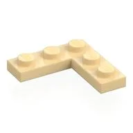 Plate 3 x 3 Corner, Tan