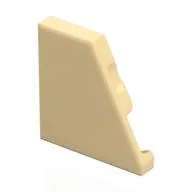 Wedge Tile 2 x 2 Right, Tan