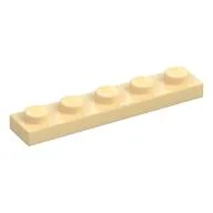 Plate 1 x 5, Tan