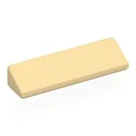 Brick Sloped 30° 1 x 4 x 2/3, Tan