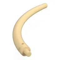 Animal Body Part / Plant, Tail / Claw / Horn / Branch / Tentacle, End Section Long, Tan