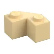 Brick Wedged 2 x 2 Facet, Tan