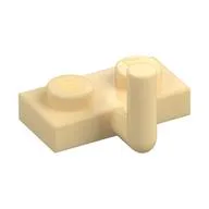 Plate Special 1 x 2 with Bar Up [Horizontal Arm 5mm], Tan