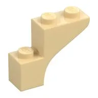 Brick Arch 1 x 3 x 2, Tan