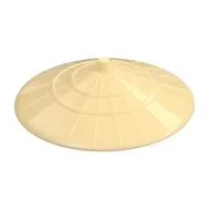Hat, Conical Asian Style, Tan