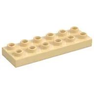 Duplo Plate 2 x 6, Tan