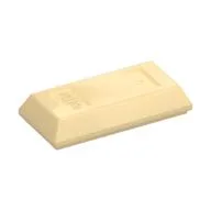 Tile Special 1 x 2 with Sloped Walls AKA Money / Gold Bar [Ingot], Tan