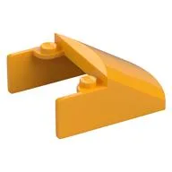 Windscreen 5 x 4 x 1 1/3, Bright Light Orange