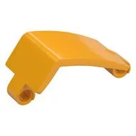 Technic Panel Curved and Bent 6 x 3, Bright Light Orange