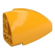 Technic Panel Round Corner 5 x 3 x 2 Left, Bright Light Orange