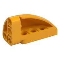 Technic Panel Round Corner 5 x 3 x 2 Right, Bright Light Orange