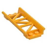 Vehicle Track, Roller Coaster Straight 8L, Bright Light Orange