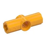 Technic Axle and Pin Connector Angled #2 - 180°, Bright Light Orange