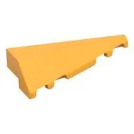 Brick Wedged, Sloped 2 x 5 Right, Bright Light Orange