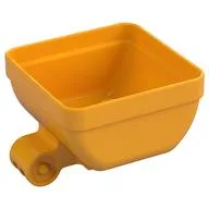Duplo Tipper Box 4 x 4 x 2, Bright Light Orange