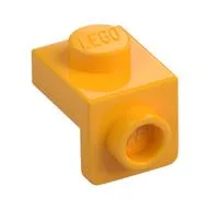 Bracket 1 x 1 - 1 x 1, Bright Light Orange