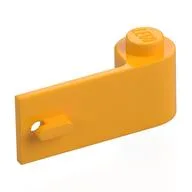 Door 1 x 3 x 1 Right, Bright Light Orange