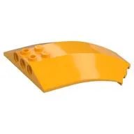 Windscreen 8 x 6 x 2 Curved, Bright Light Orange