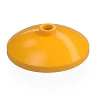 Dish 3 x 3 Inverted [Radar], Bright Light Orange
