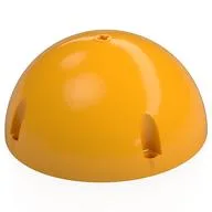 Technic Panel Dome 11 x 11 with Pin Holes, Bright Light Orange