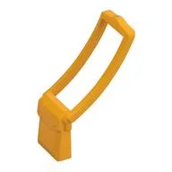 Bag / Messenger Pouch with Long Strap, Bright Light Orange