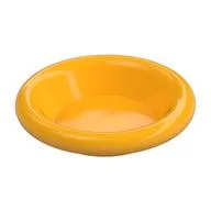 Equipment Dish / Plate / Bowl 3 x 3 [Plain], Bright Light Orange