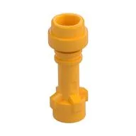 Weapon Lightsaber Hilt with Bottom Ring, Bright Light Orange