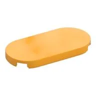 Tile Round 2 x 4, Bright Light Orange