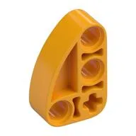 Technic Beam 2 x 3 L-Shape with Quarter Ellipse Thick, Bright Light Orange