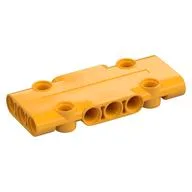 Technic Panel 3 x 7 x 1, Bright Light Orange