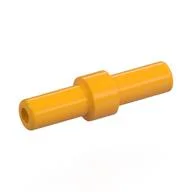 Bar 2L with Stop in Center, Bright Light Orange