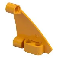 Technic Panel Triangle 5 x 4 Right, Bright Light Orange