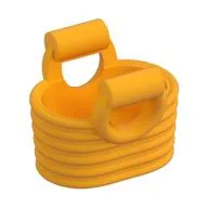 Bag / Basket, Bright Light Orange