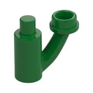 Plant, with Bar and Off-shoot with Stud, Green