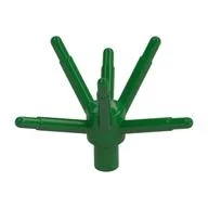 Plant, Flower Stem with Bar and 6 Stems, Green