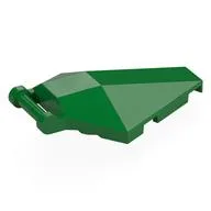 Windscreen 6 x 4 x 1 Hexagonal with Handle, Green