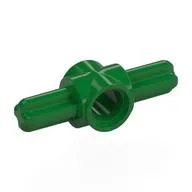 Technic Pin Connector Hub with 2 Axles, Green