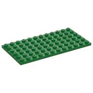 Plate 6 x 12, Green