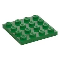 Plate 4 x 4, Green