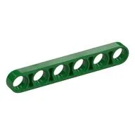 Technic Beam 1 x 6 Thin, Green